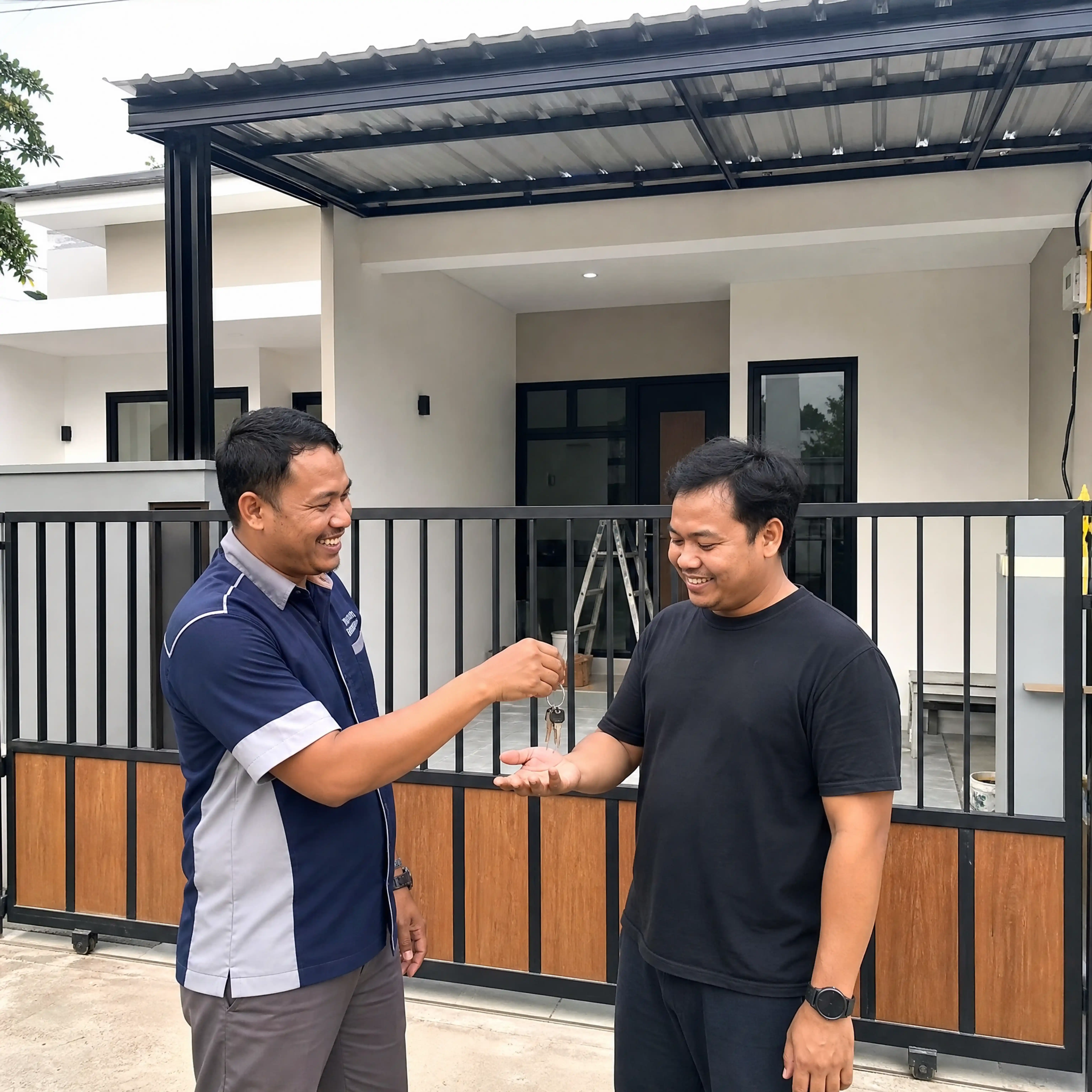 Hasil akhir renovasi saat serah terima