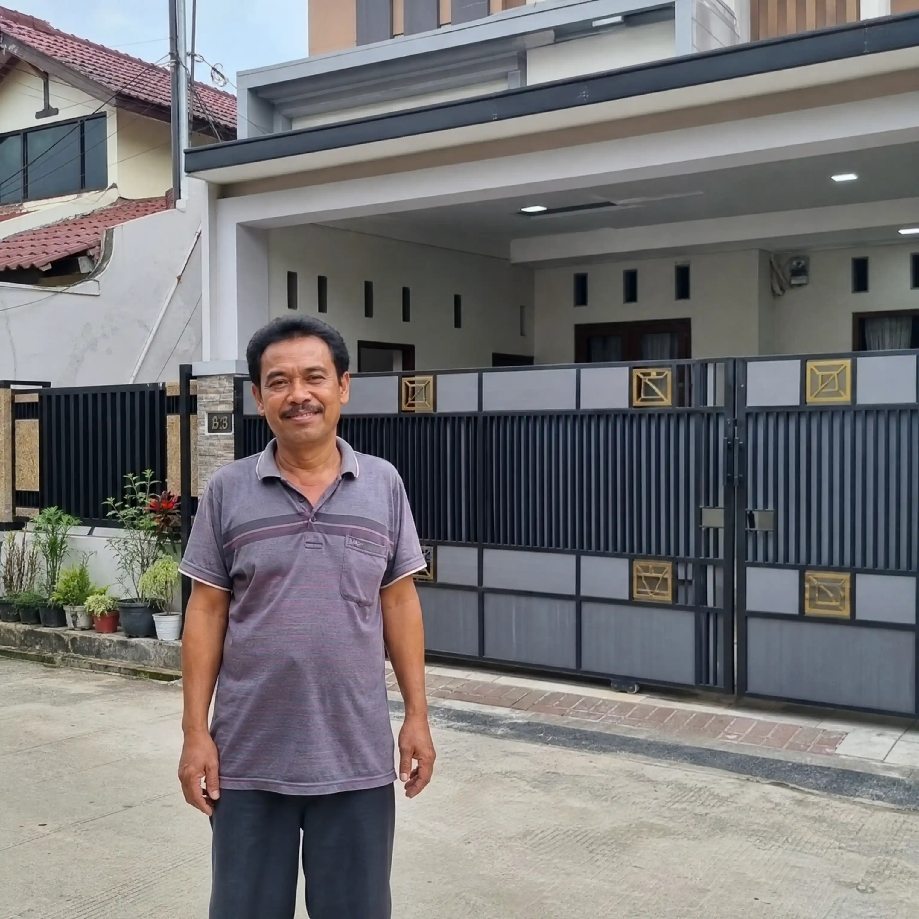 Hasil renovasi rumah oleh Pola Renovasi